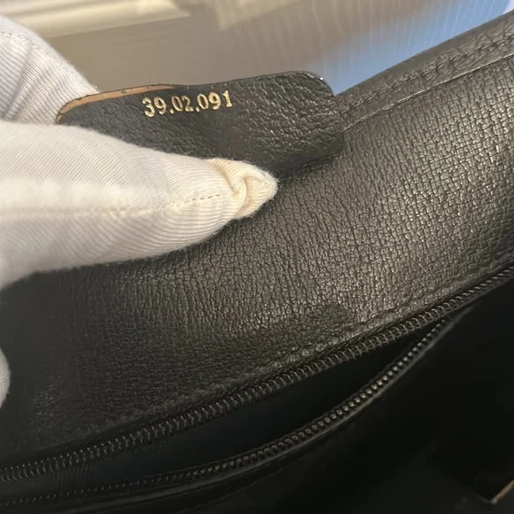 Gucci Supreme Sherry Line Tote Bag - Black - Picture 10 of 11